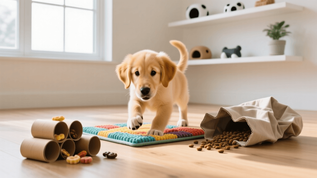 Viral Puppy Enrichment: The Best Brain Games Guide