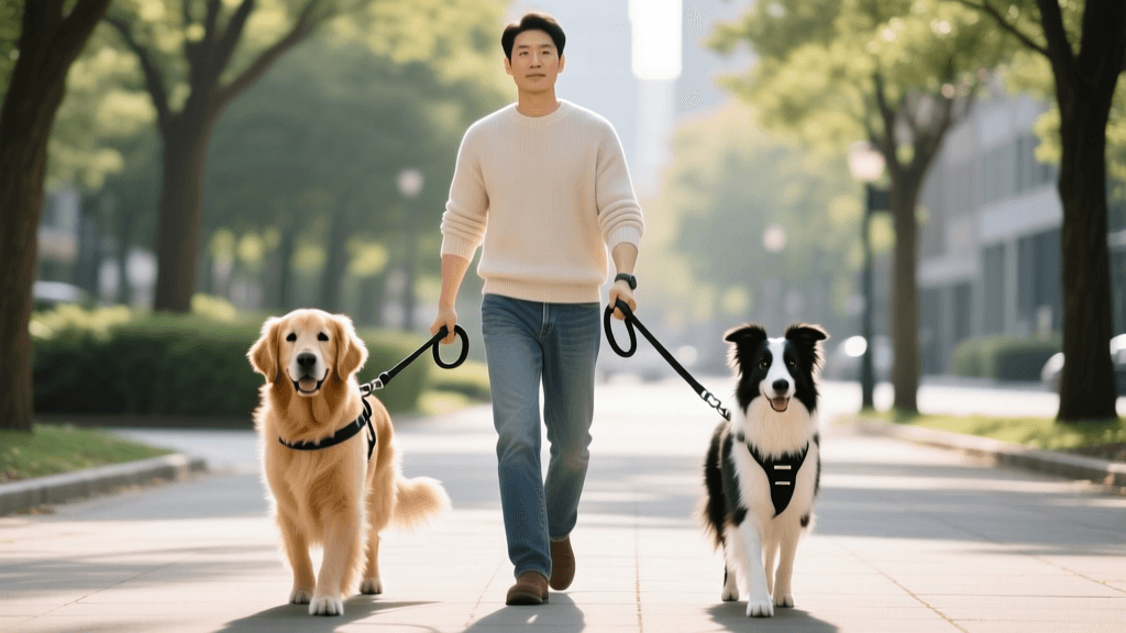 Step-by-Step Guide to Walking Two Dogs on Leash Together