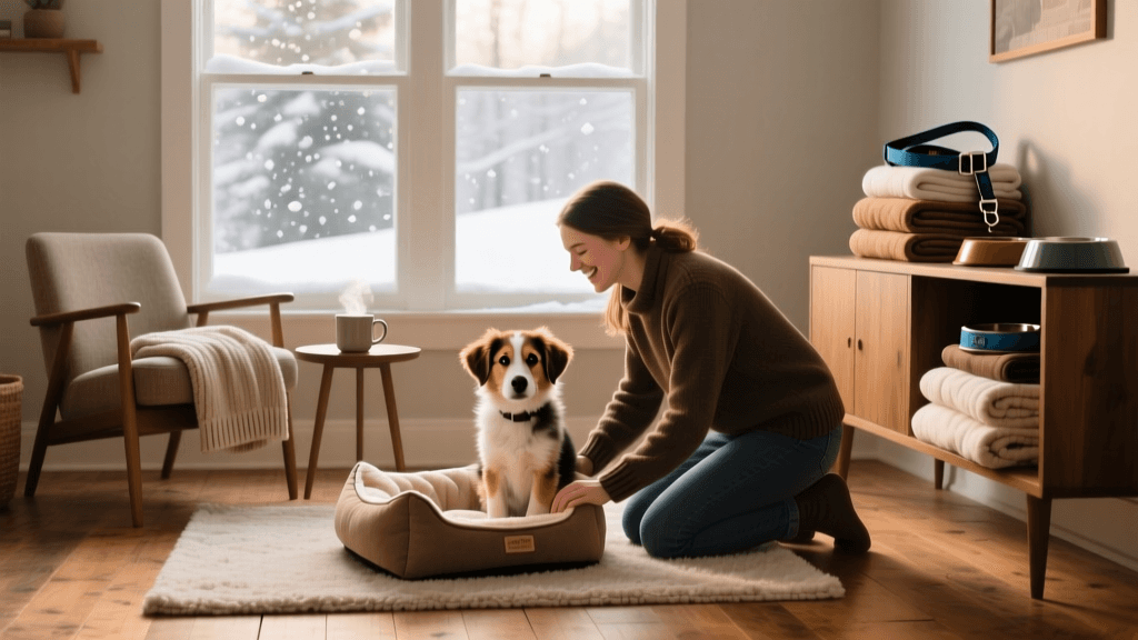Winter Dog Adoption: Preparing Your Home and First-Day Essentials