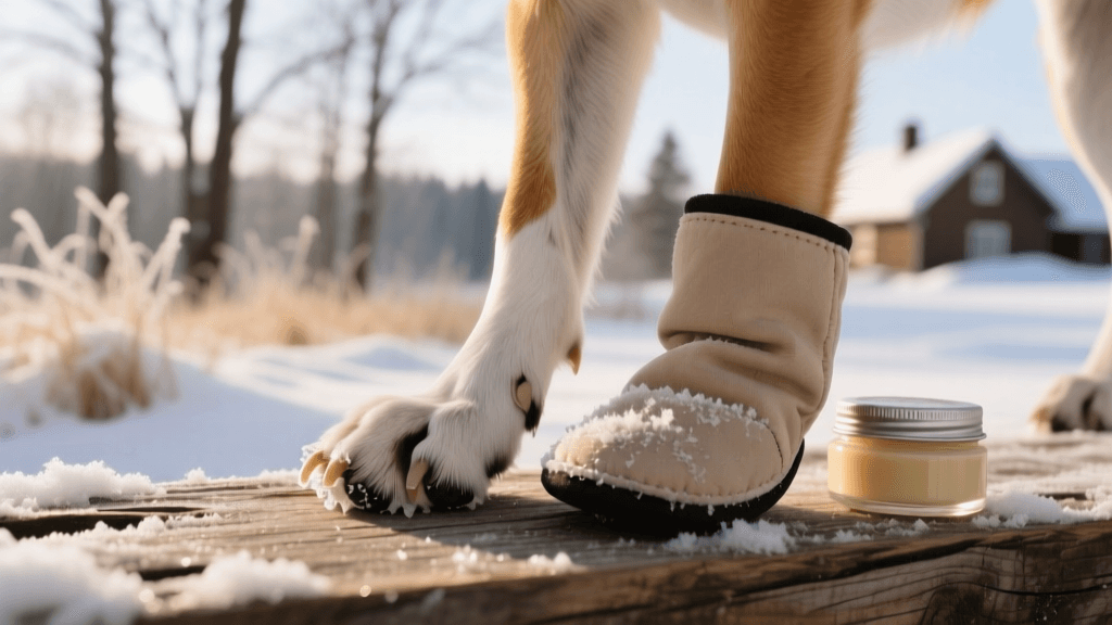 Winter Dog Paw Care: Booties, Waxes, and Cold Weather Tips