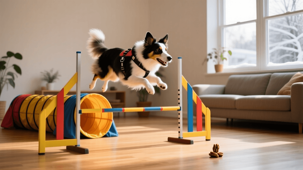 Winter Dog Training: Indoor Agility and Obedience Drills