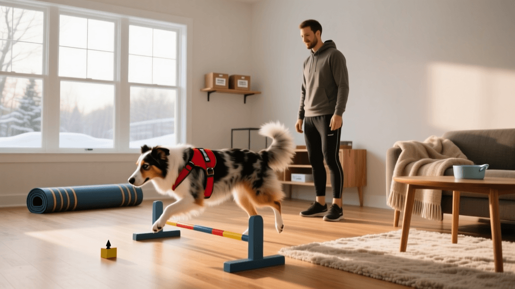 Winter Dog Training: Indoor Scent Work and Agility