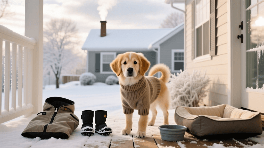 Bringing Home a Winter Puppy: Cold-Weather Prep & Essentials