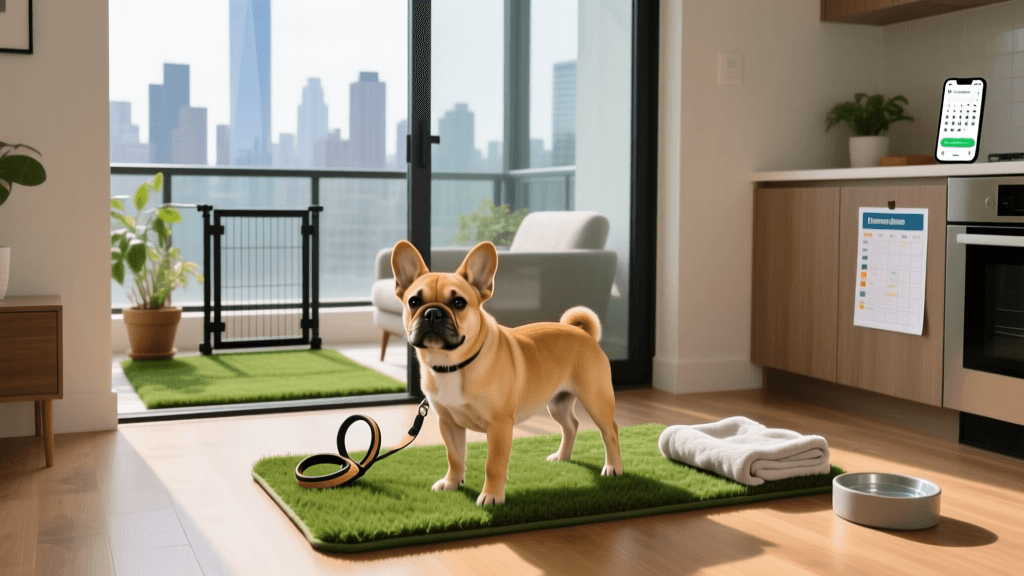Potty Training Your Apartment Puppy: A High-Rise Survival Guide