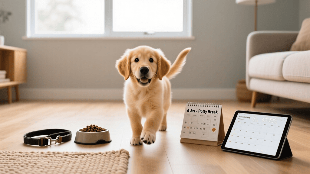 The Ultimate First-Time Puppy Schedule and Potty Guide