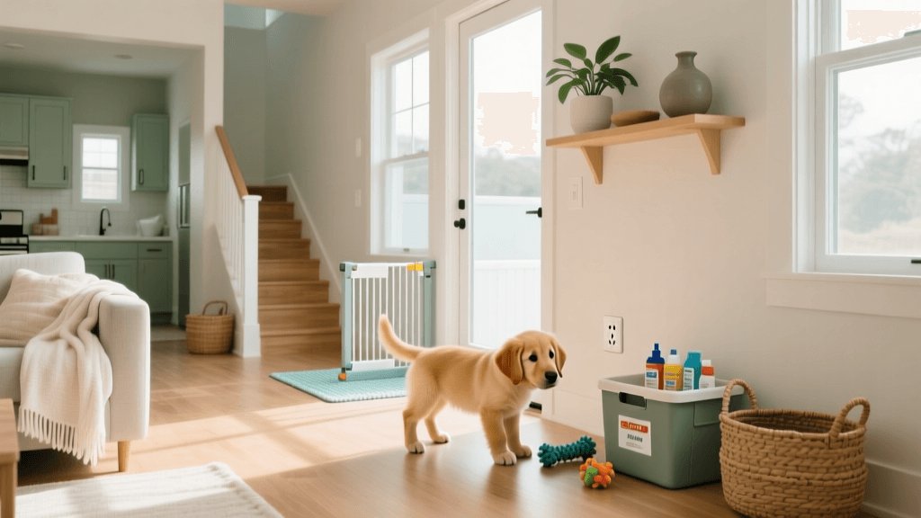 The Beginner's Handbook to Puppy-Proofing Your Home