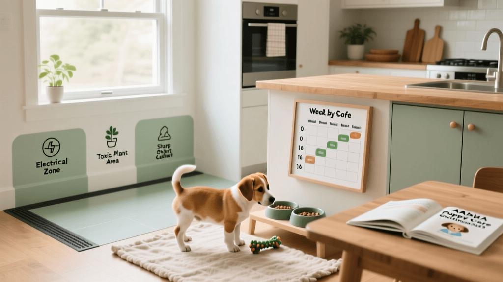 Puppy Proofing Kitchen Safety Zones And Hazard List