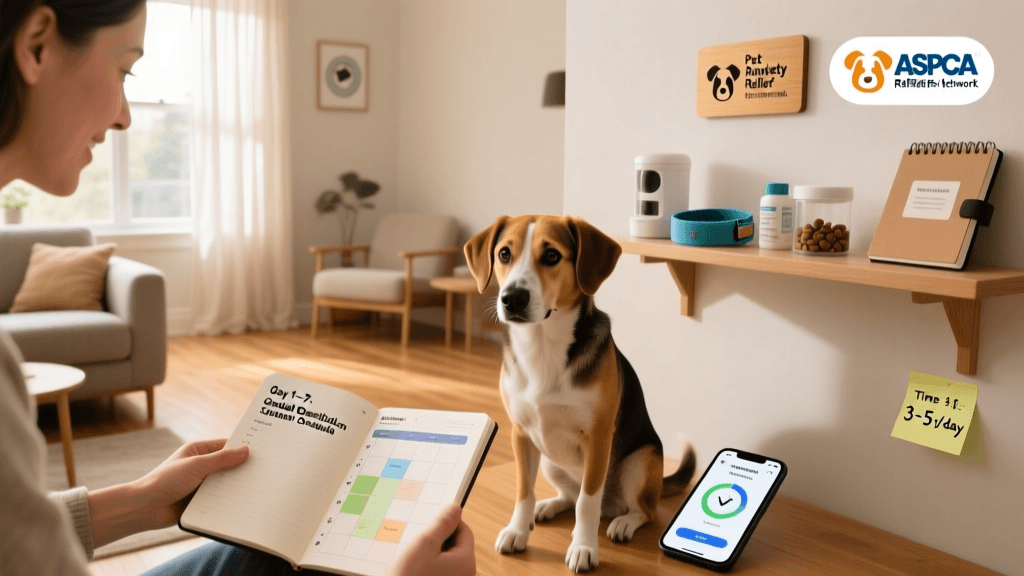 Managing Dog Separation Anxiety Gradual Plan