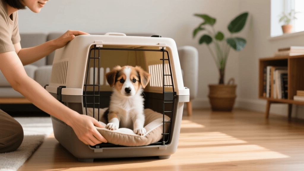 The First-Time Owner Guide to Puppy Crate Training