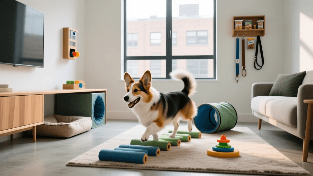 Apartment Dog Enrichment: Indoor Exercise & Space Tips