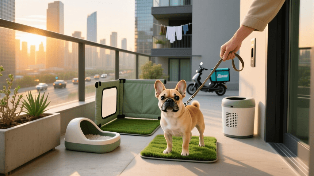 Urban Puppy Potty Training: Balcony Setups & City Tips