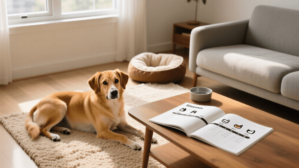 First-Week Daily Schedule and Wellness Routine for a New Dog