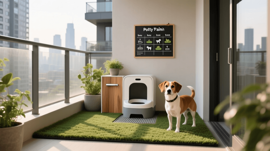 Apartment Potty Training: Balcony Setups and Schedules