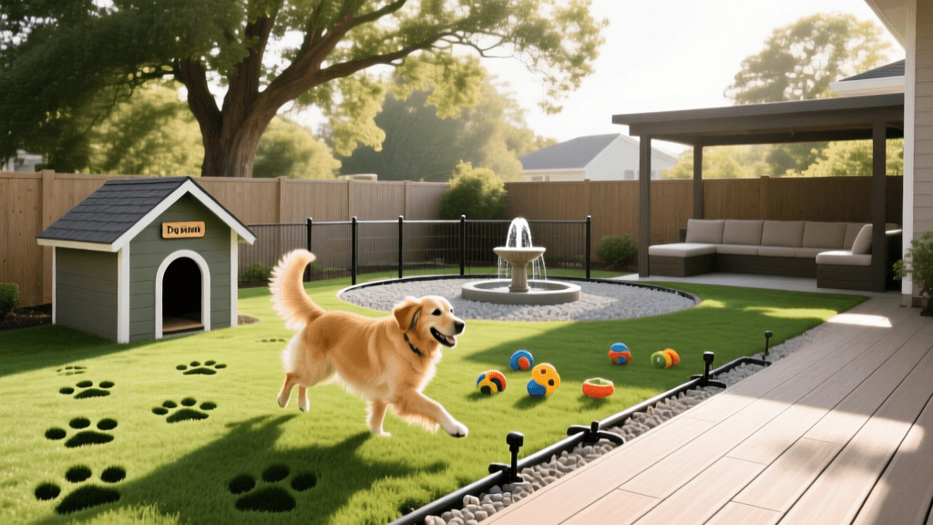 Before and After: Dog-Proof Backyard Transformation