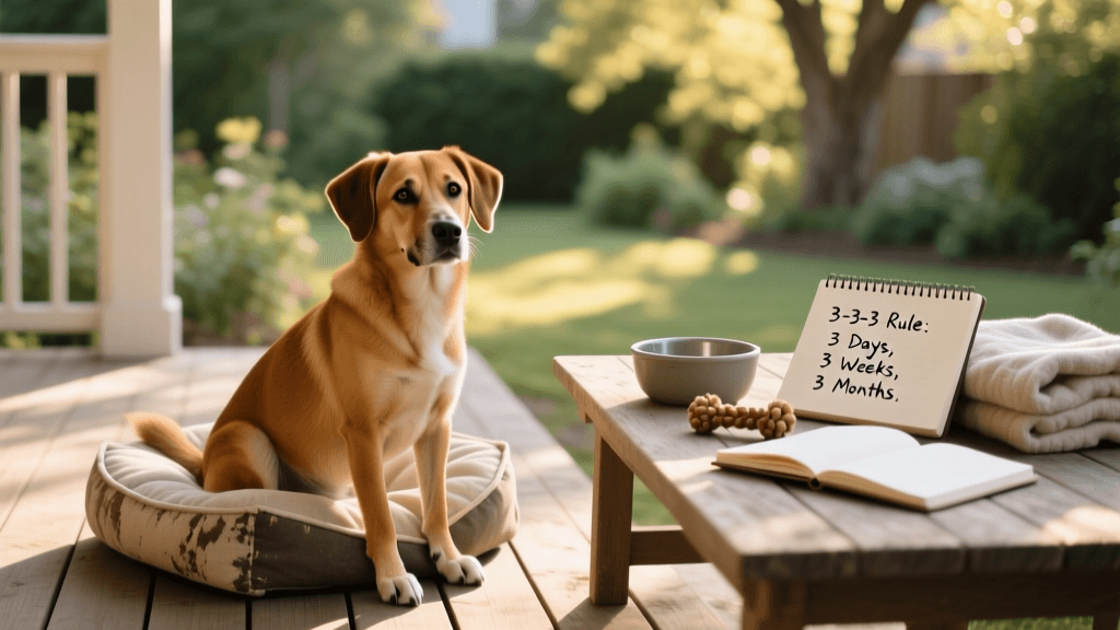 The 3-3-3 Rule: A Rescue Dog's Journey to Feeling at Home
