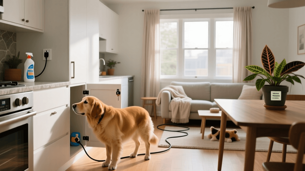 Dog-Proofing Your Home: Kitchen and Living Room Safety Guide