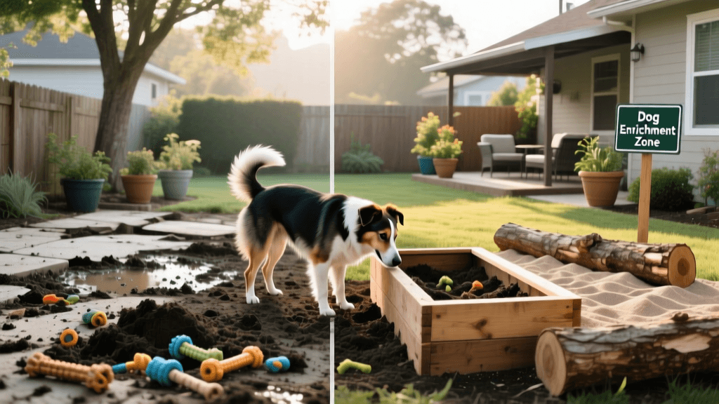 Before and After: Transforming Your Yard for Dog Enrichment