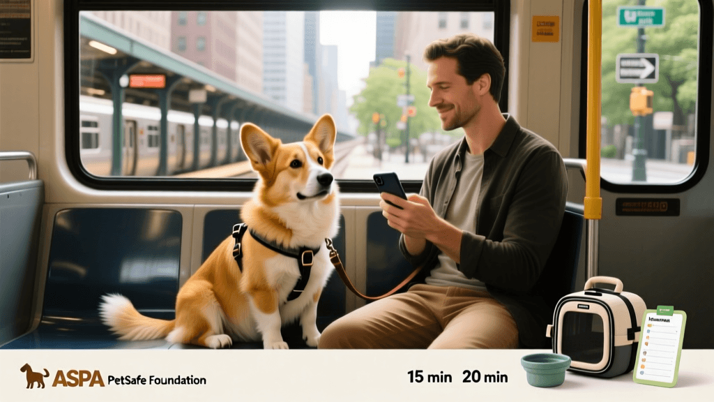 How To Travel With Dog On Public Transit