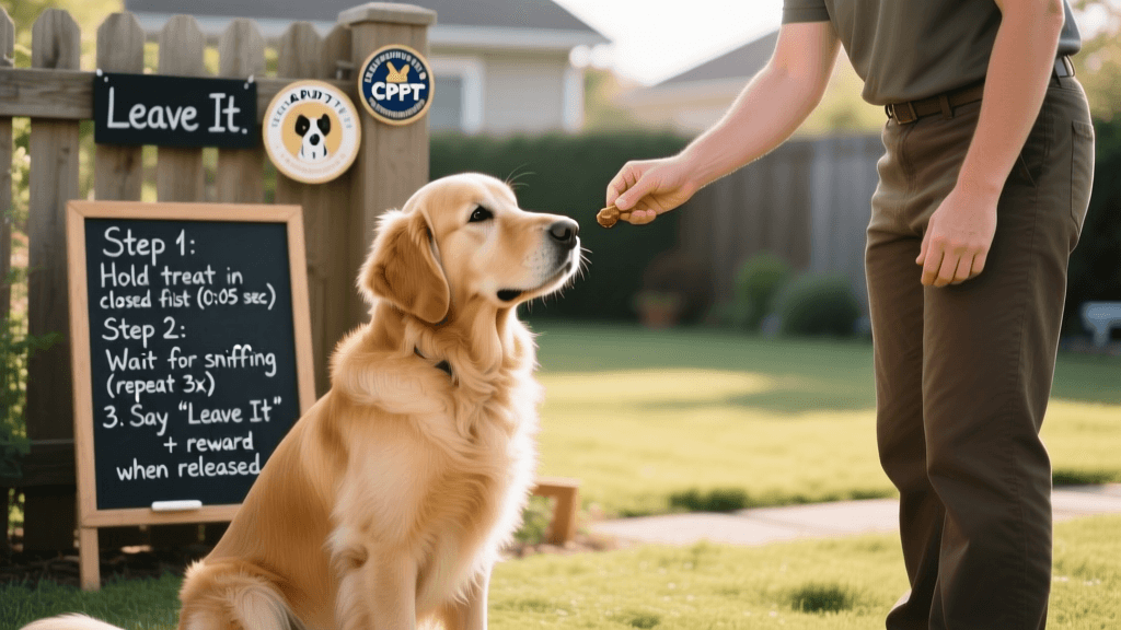 How To Teach Your Dog The Leave It Command Step By Step