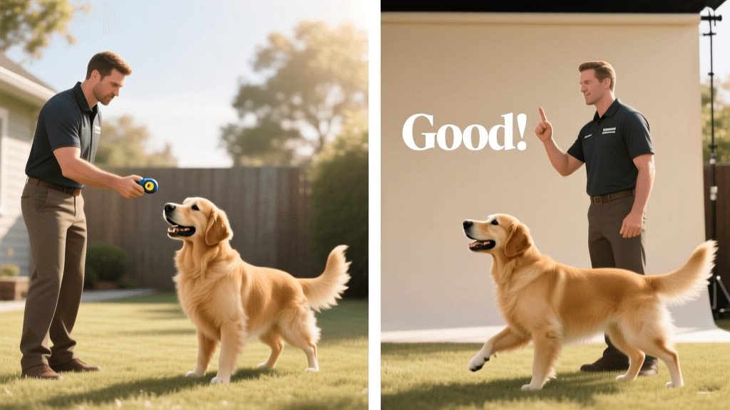 Clicker vs Marker Word: Side-by-Side Dog Training Comparison