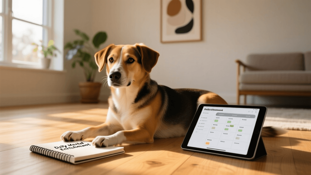 Daily Mental Enrichment Schedules for Dog Wellness