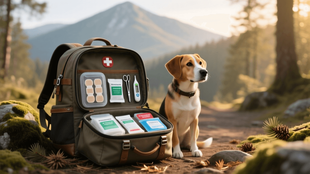 Essential Canine First-Aid Kit for Hiking and Camping Adventures