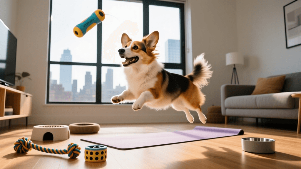 Apartment Dog Fitness: Indoor Enrichment & Urban Walks