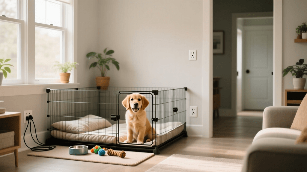 Dog-Proof Your Home for Successful Puppy Crate Training
