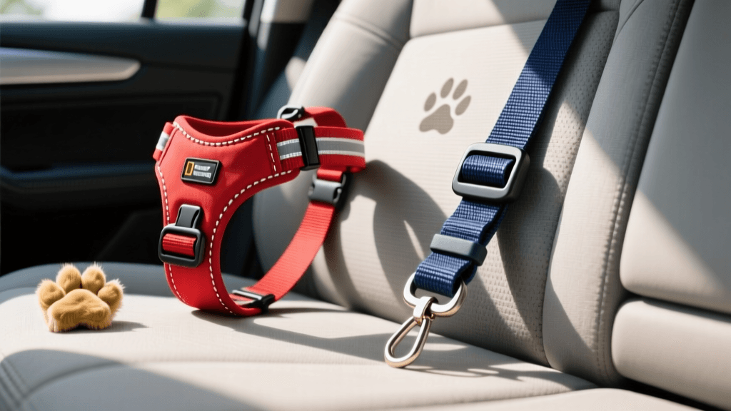 Crash-Tested Dog Harness vs Standard Seatbelt Tether