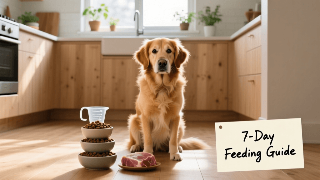 7-Day Food Transition Guide for Your Newly Adopted Dog
