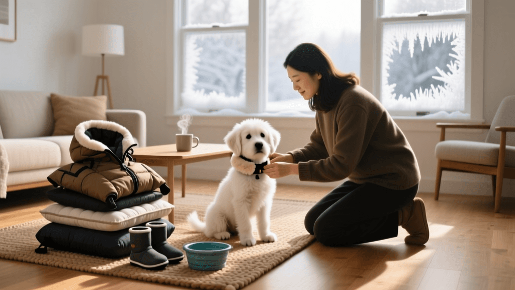 Getting a Dog in Winter: Home Prep and First Week