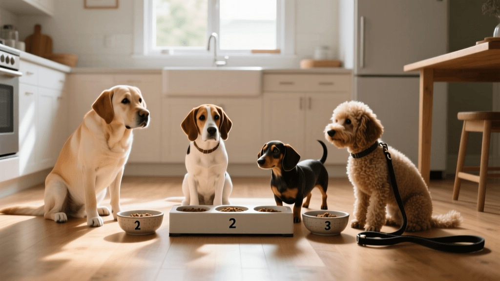 Safe Feeding Strategies for Multi-Dog Households