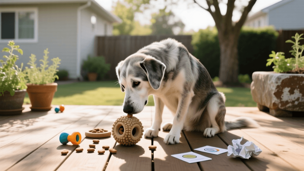 Mental Enrichment and Low-Impact Training for Senior Dogs