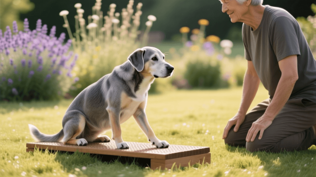 Low-Impact Training and Mental Enrichment for Senior Dogs