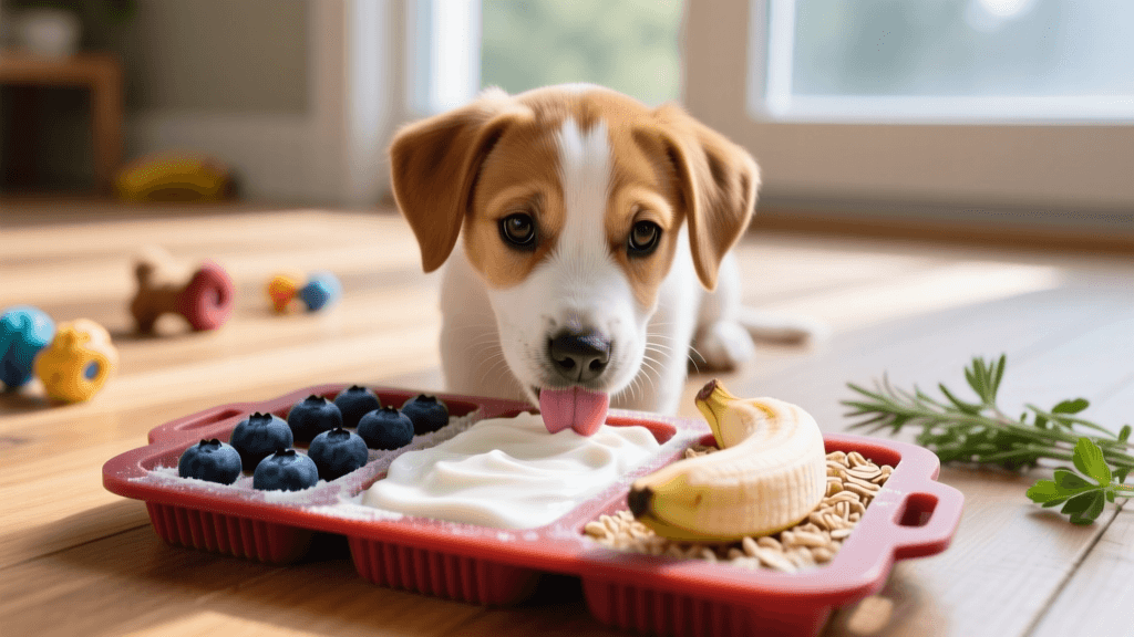 Safe Viral Frozen Lick Mat Recipes for Teething Puppies