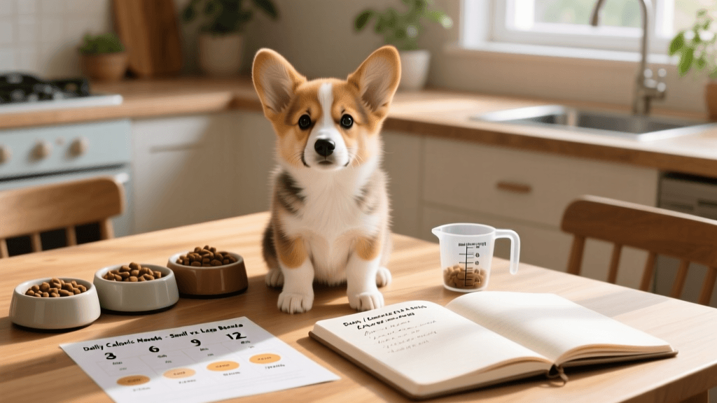 Puppy Feeding Chart: Daily Portions and Schedules by Age
