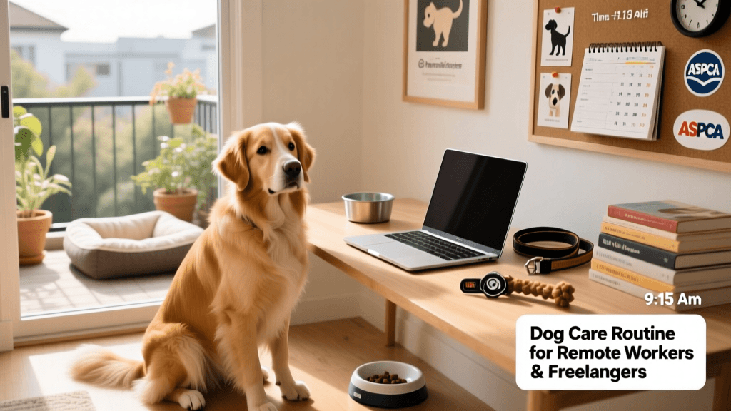 Dog Care Routine For Remote Workers And Freelancers
