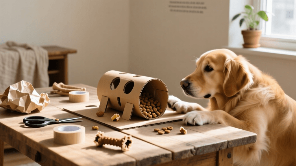 DIY Dog Enrichment Puzzles: Curb Destructive Behavior