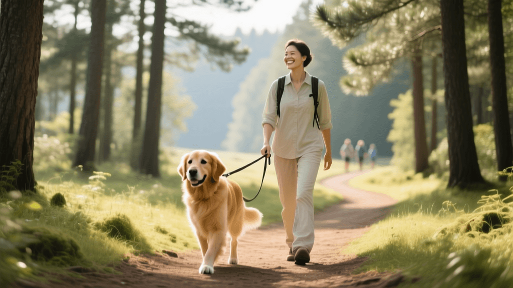 Off-Leash Recall and Trail Etiquette Training for Dogs