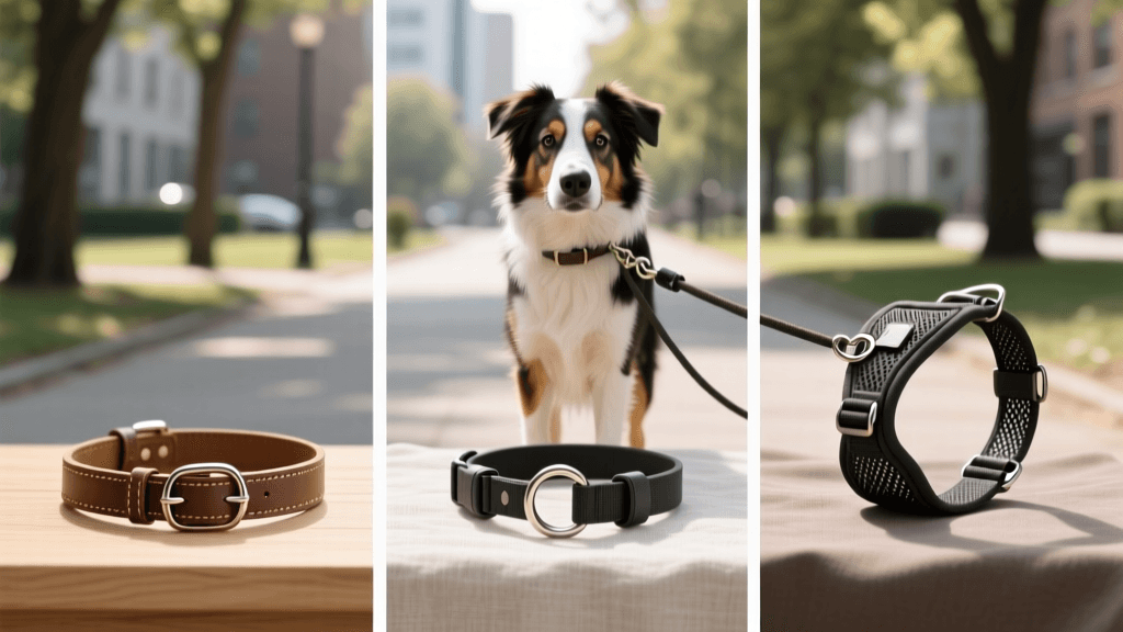Flat Collar vs Martingale vs Harness: Leash Training Guide