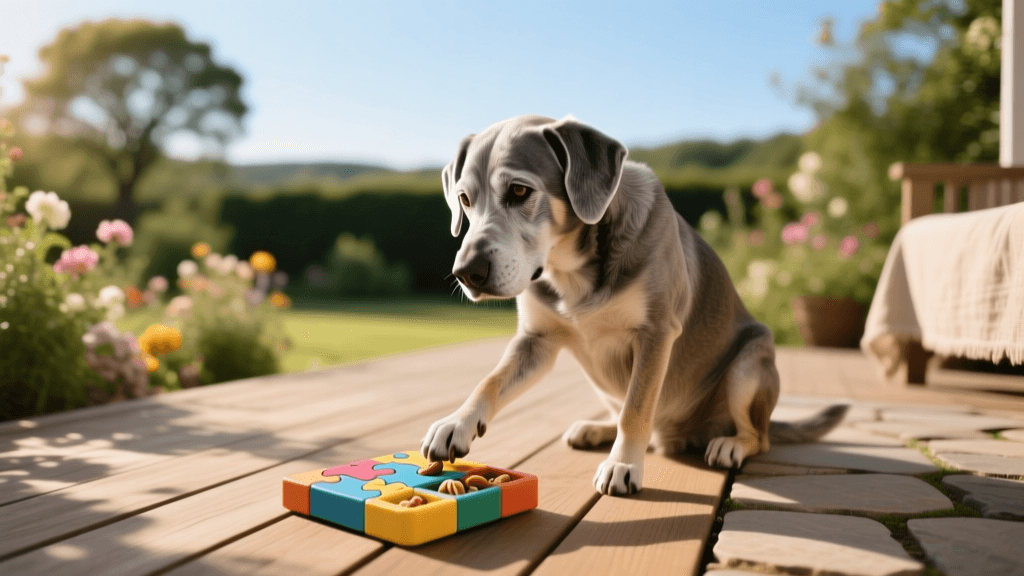 Training Senior Dogs: Mental Stimulation & Cognitive Care