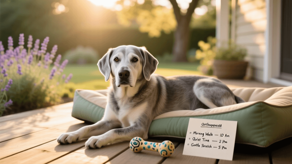 Crafting the Perfect Daily Wellness Routine for Senior Dogs