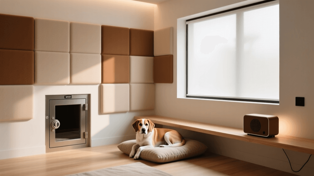2026 Soundproof Safe Room Setup for Noise-Phobic Dogs