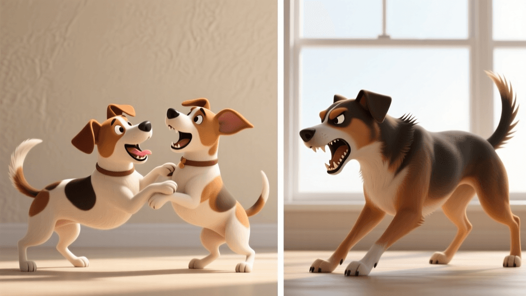 Dog Play vs. Aggression: A Side-by-Side Comparison Guide