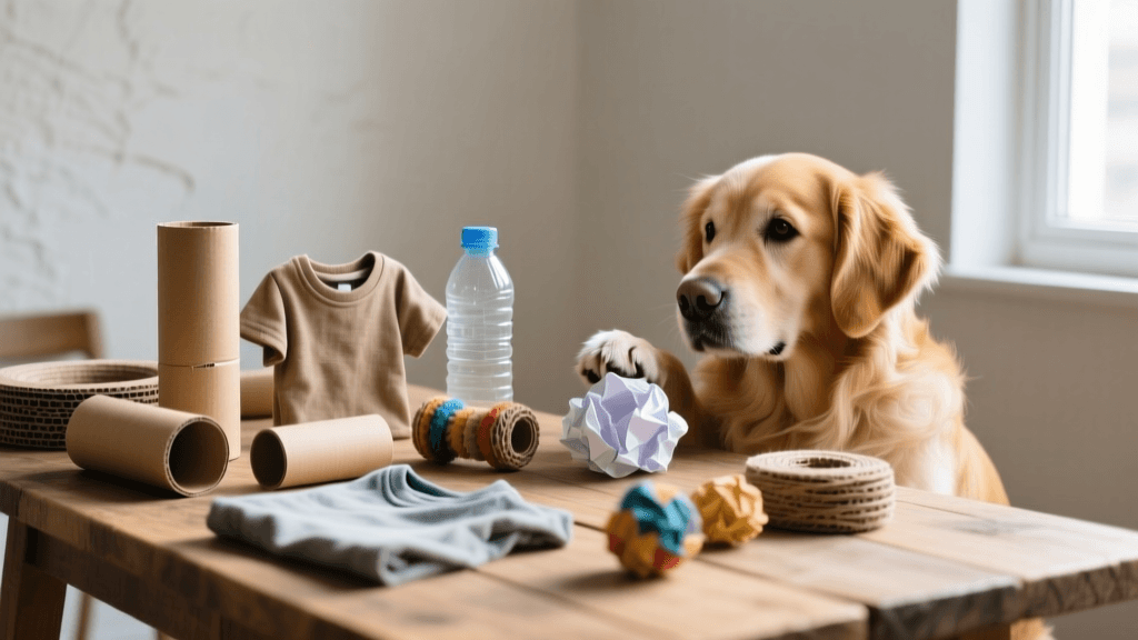 Budget-Friendly DIY Dog Enrichment Toys and Brain Games