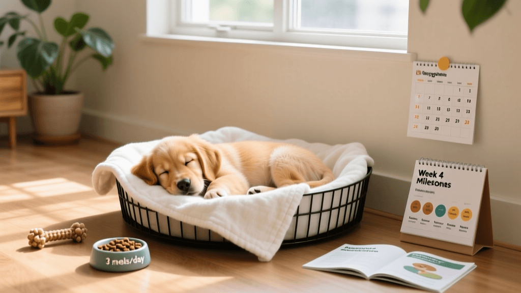 Puppy Sleep Schedule For Night Time Crate Success